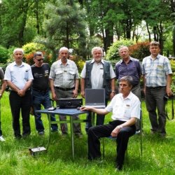 2013-05-17 Aktywacja z ZSTI Busko-Zdrój 40-lecie SP7HDA