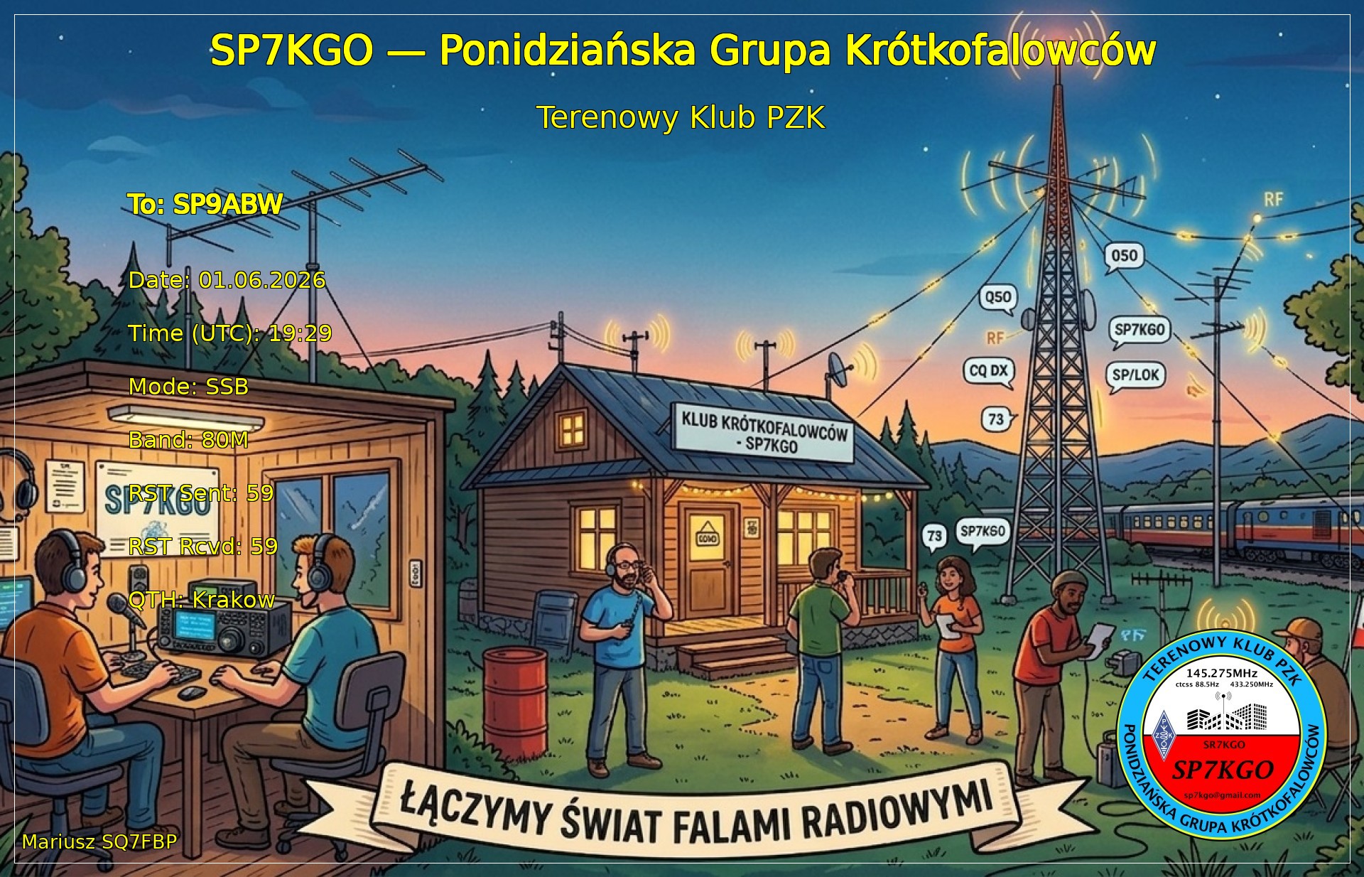 QSL SP9ABW