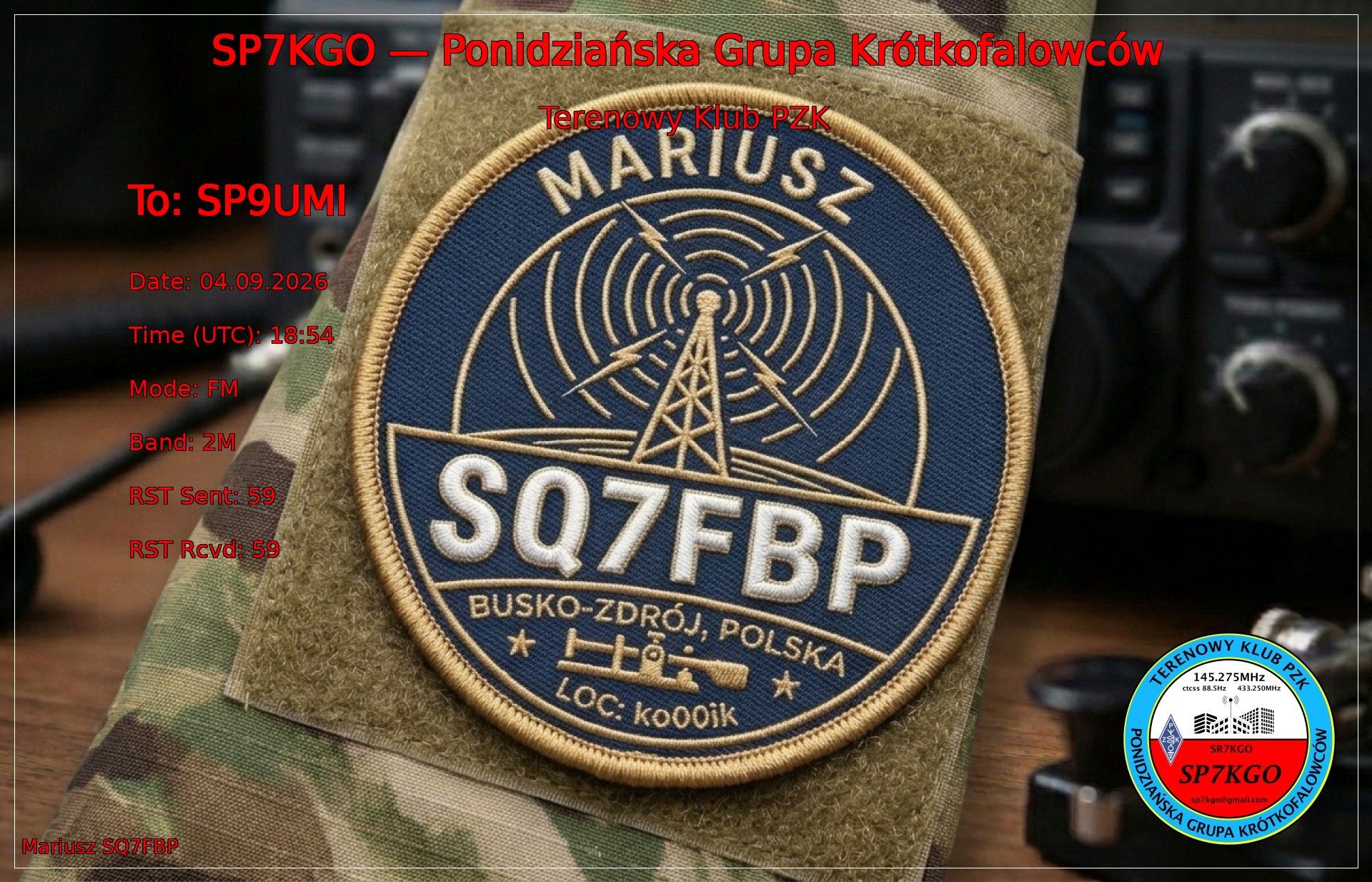 QSL SP9UMI